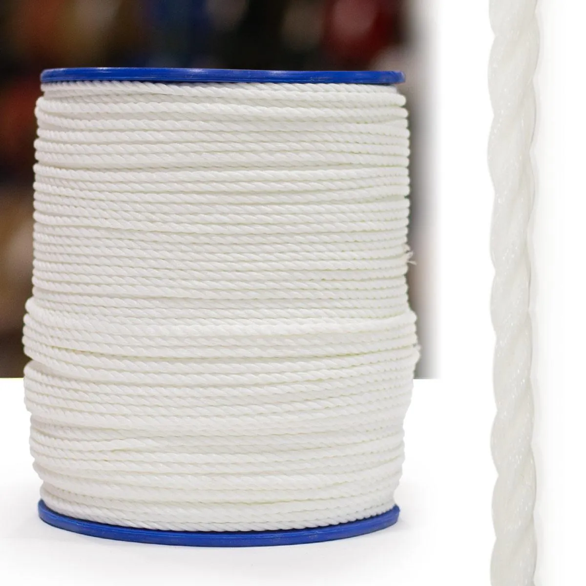 3-Strand Polypropylene - White