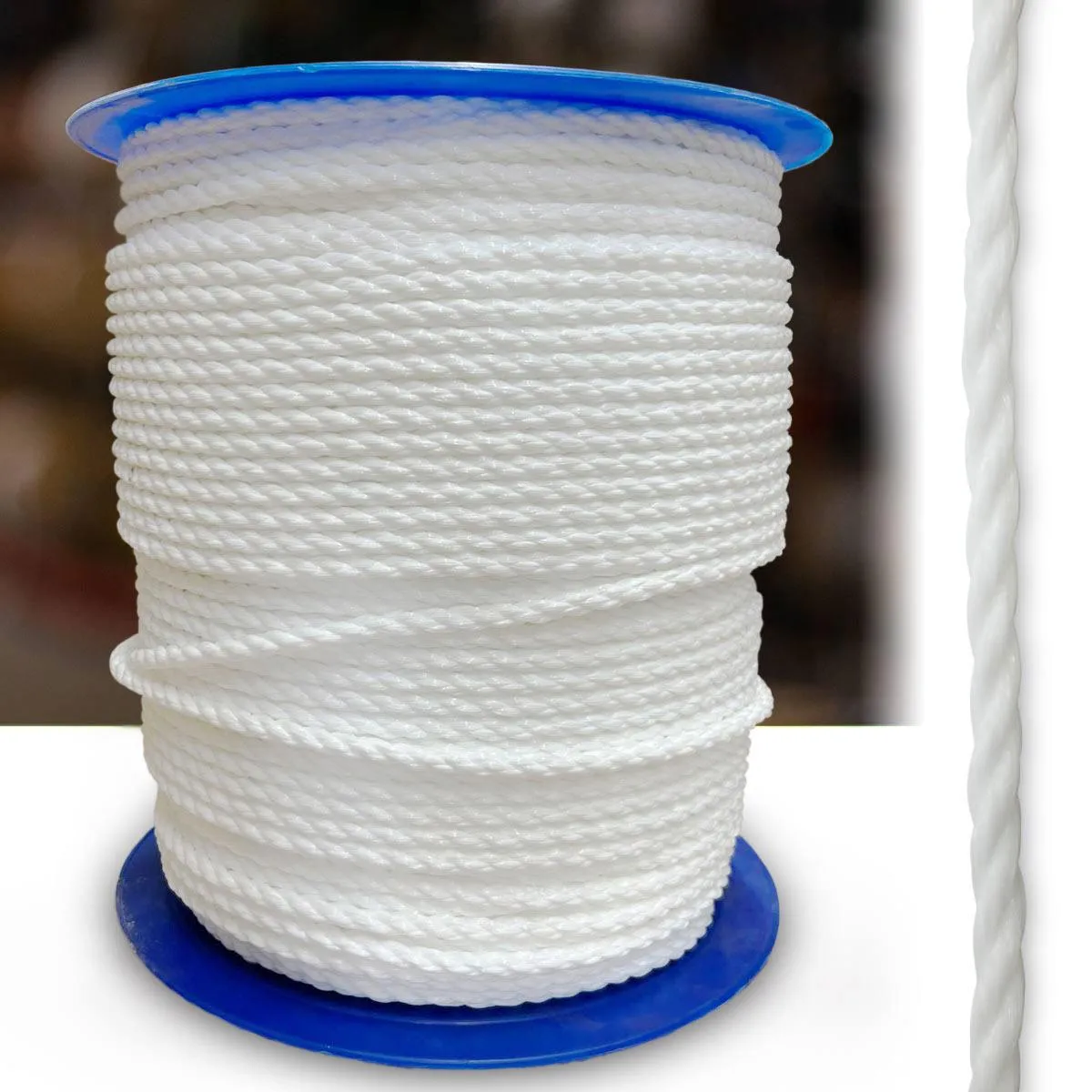 3-Strand Polypropylene - White