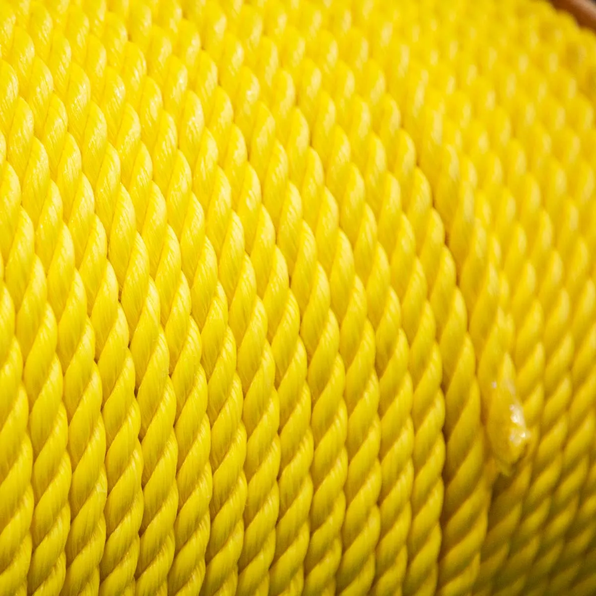 5/8" Polypropylene - Yellow