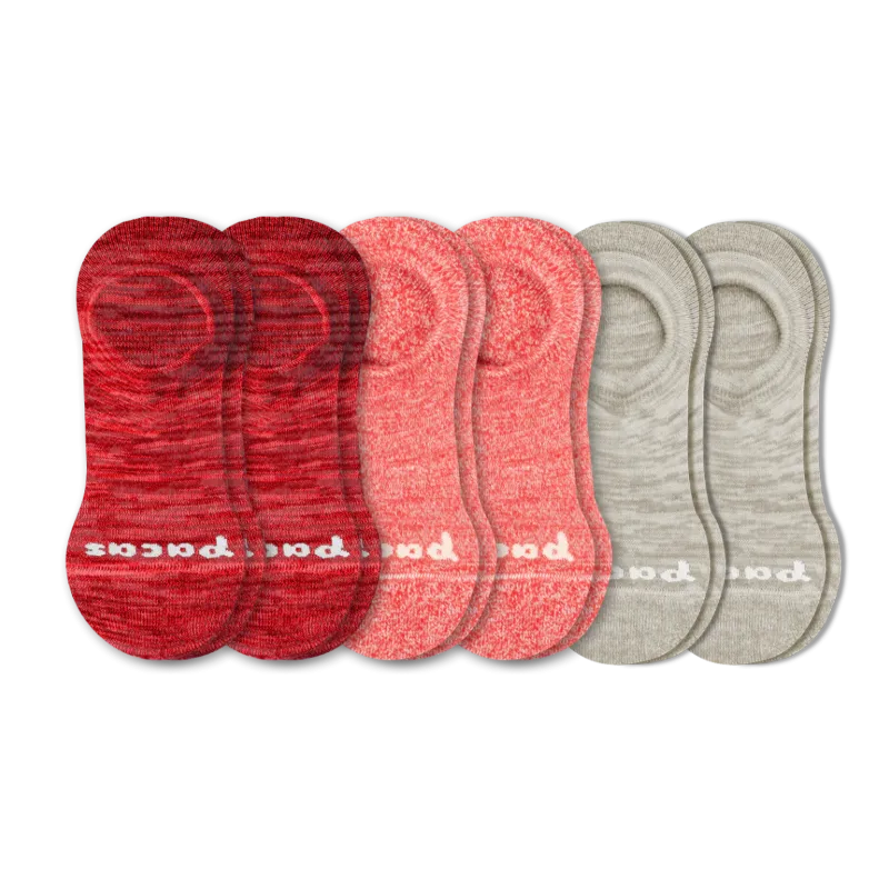 6 Pack - Women's No Show Socks