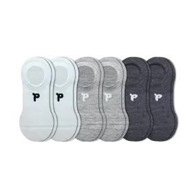 6 Pack - Women's No Show Socks