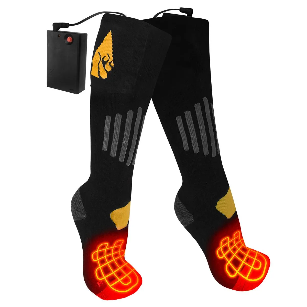 ActionHeat AA Cotton Battery Heated Socks