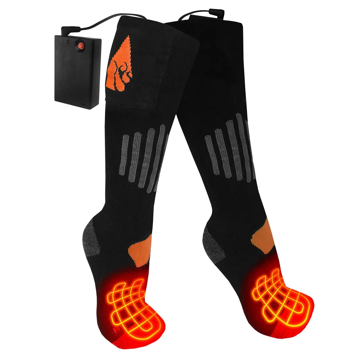 ActionHeat AA Wool Battery Heated Socks