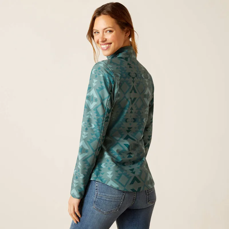 Ariat Women's Team Softshell Pinewood Print Jacket