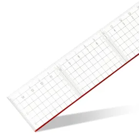 Aristo Transparent Pexiglass Cutting Ruler