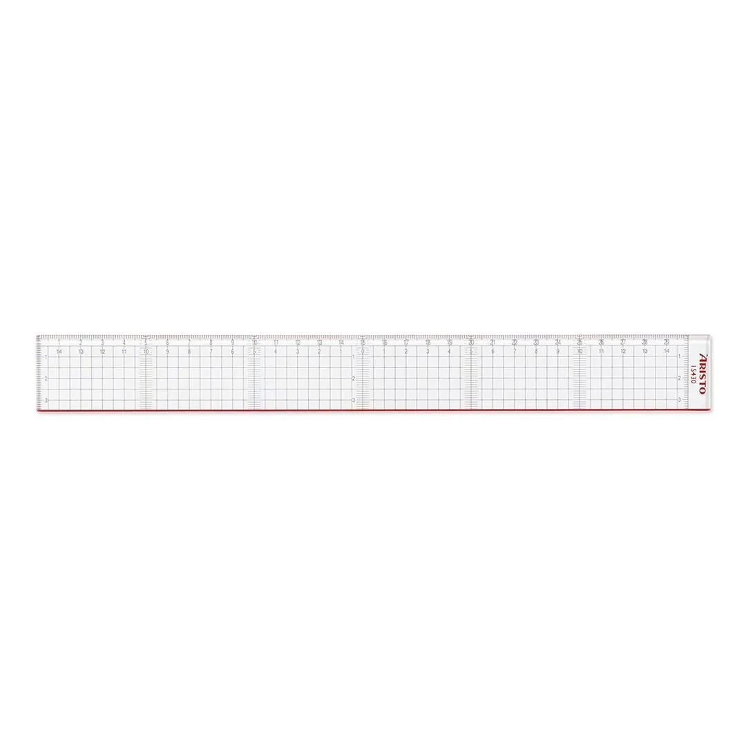 Aristo Transparent Pexiglass Cutting Ruler