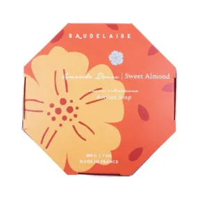 BAUDELAIRE - SWEET ALMOND 7OZ BOXED BATH BAR