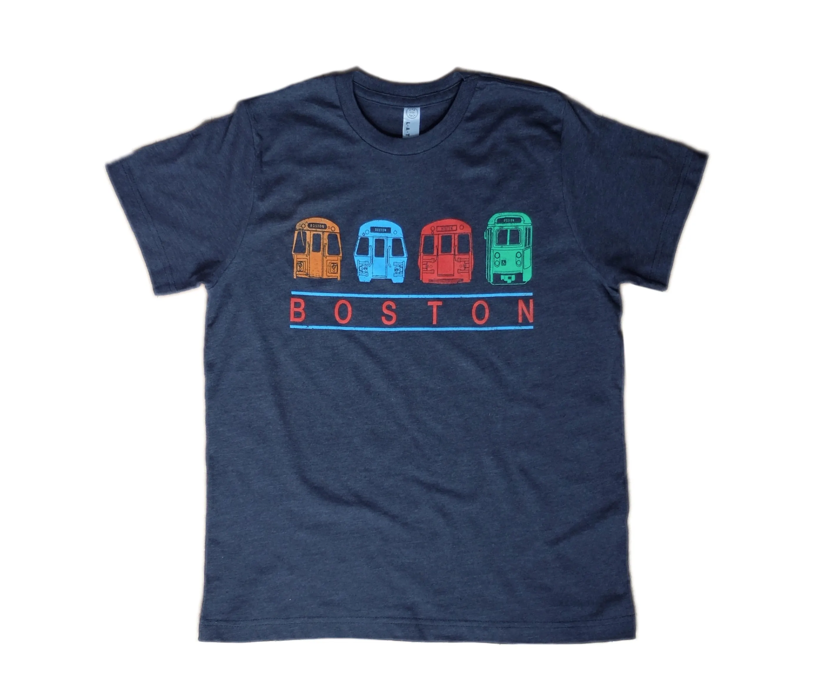 Boston MBTA Trains and Trolley T-Shirt (Toddler/Youth)