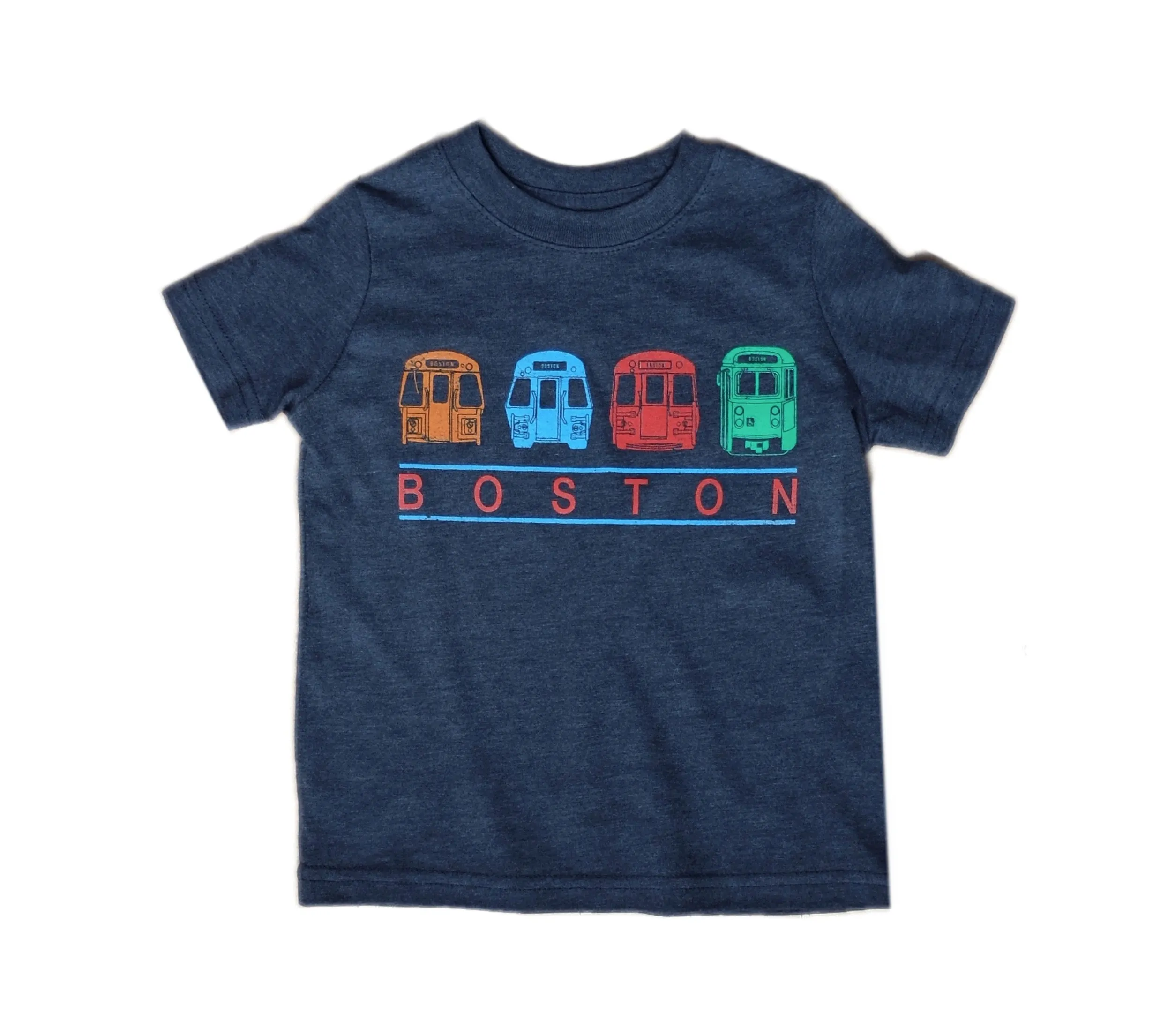 Boston MBTA Trains and Trolley T-Shirt (Toddler/Youth)