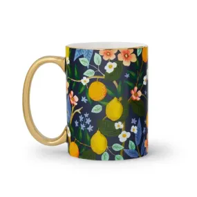 Citrus Grove Porcelain Mug by Rifle Paper