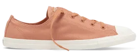 Converse Women's Chuck Taylor All Star Dainty Low Top Desert Peach/ Particle Beige