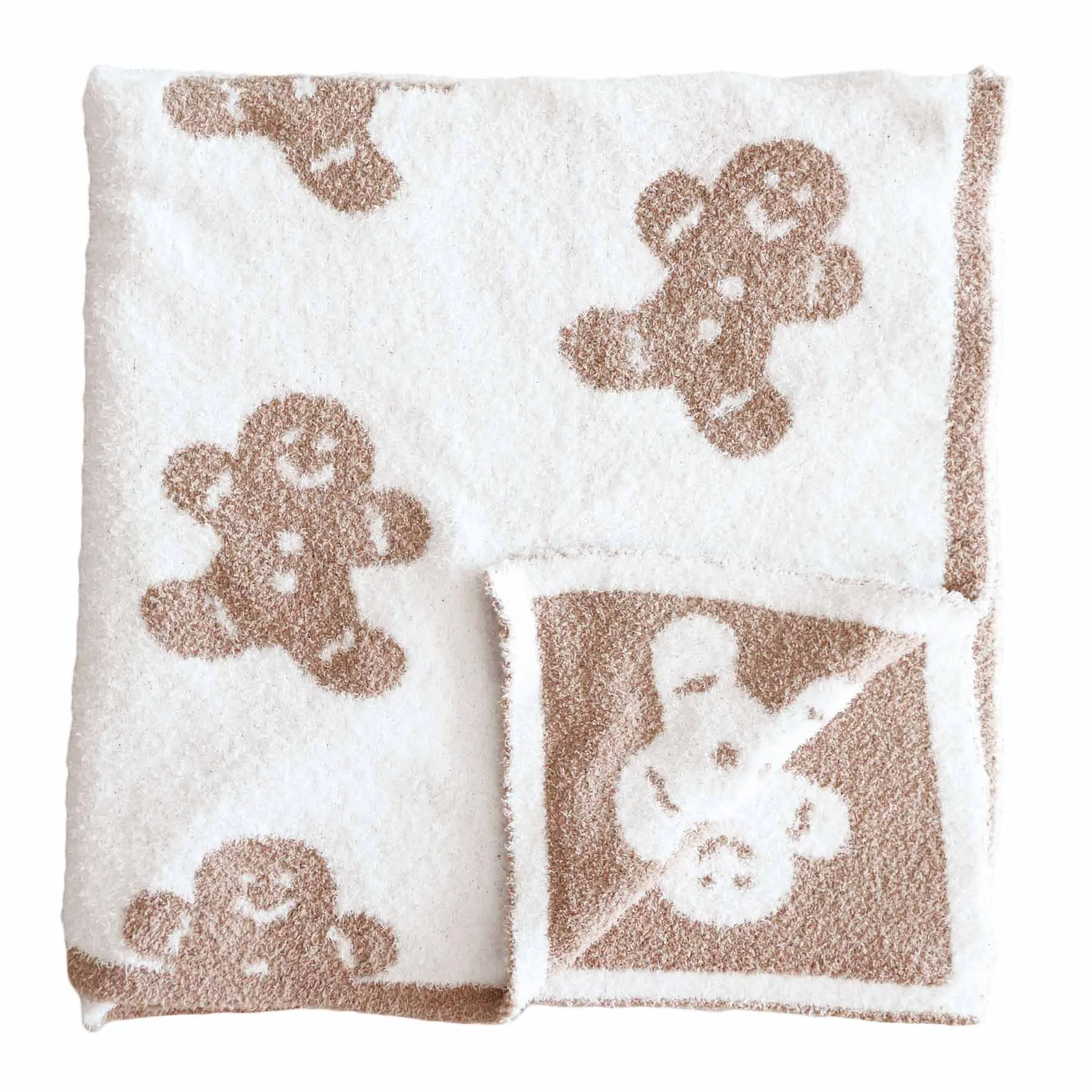 CuddleLane™ Luxe Blankets | Gingerbread*