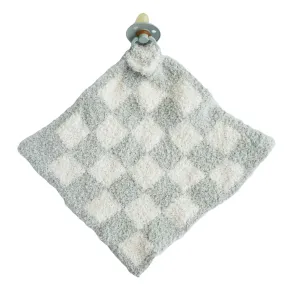 CuddleLane™ Luxe Lovey | Sage Check