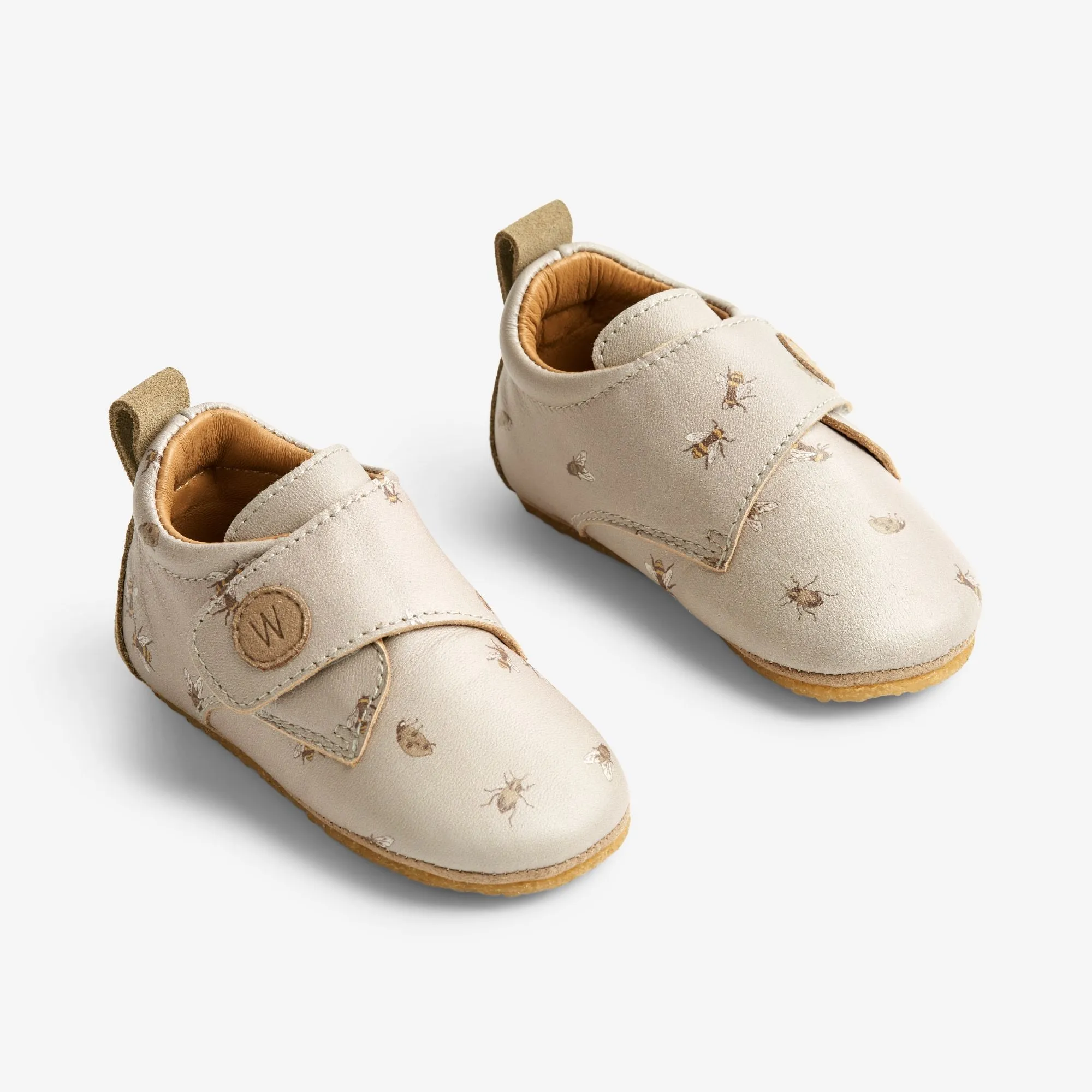 Dakota Print Home Shoe | Baby - gravel bumblebee