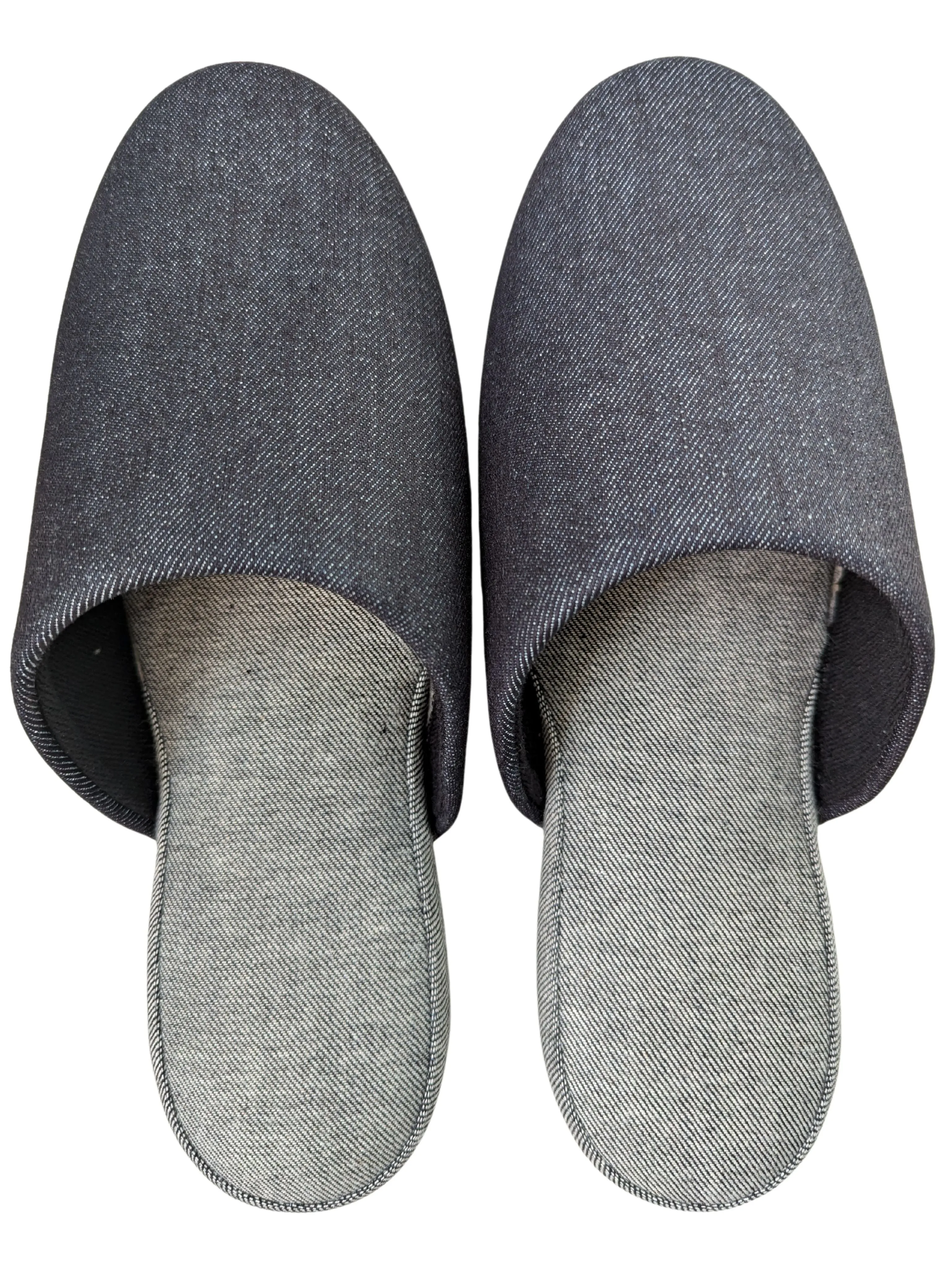 Denim Hiroshima Slippers Simple 4 size [Small / Medium / Large / XL]