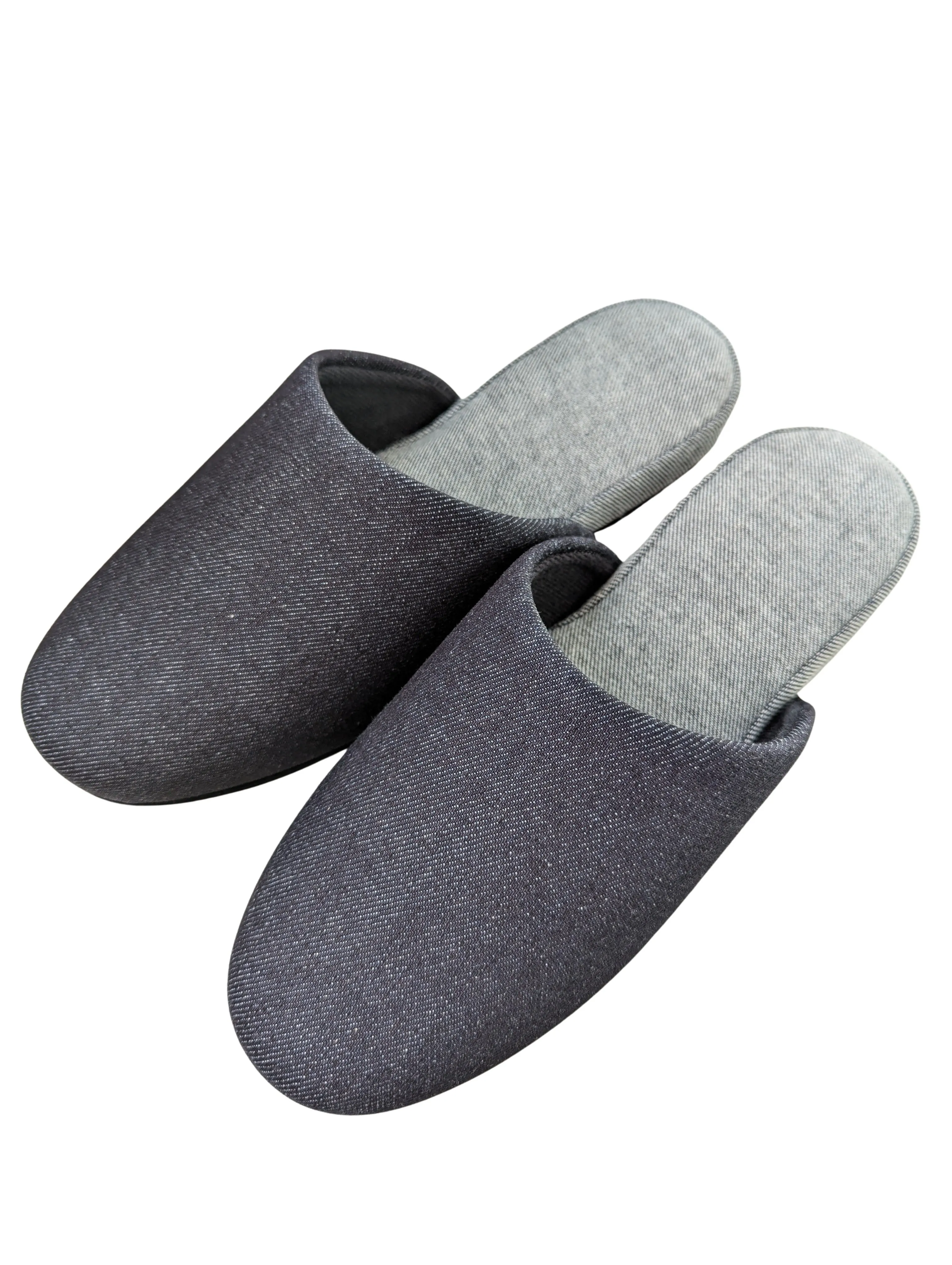 Denim Hiroshima Slippers Simple 4 size [Small / Medium / Large / XL]