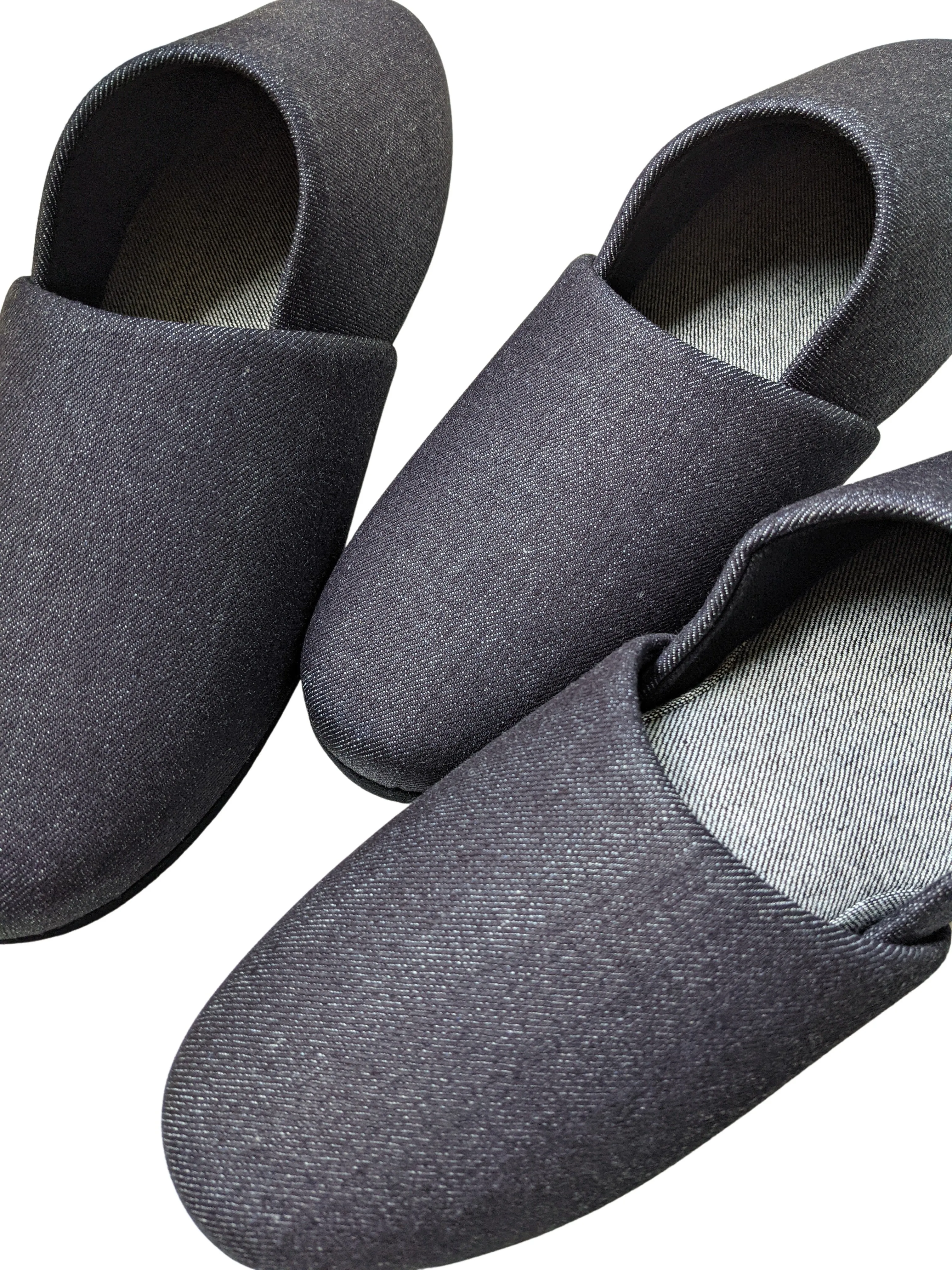 Denim Hiroshima Slippers Simple 4 size [Small / Medium / Large / XL]