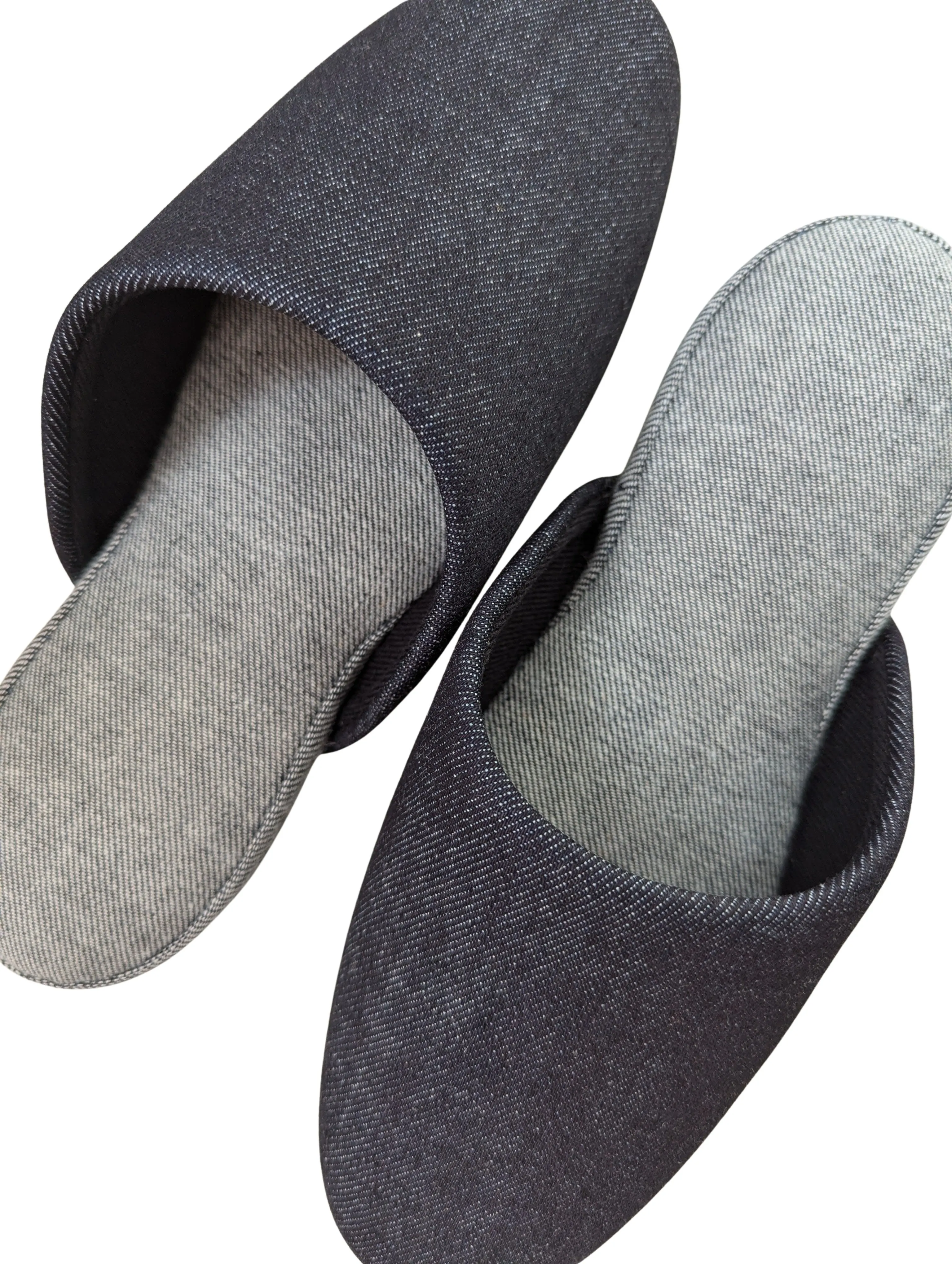 Denim Hiroshima Slippers Simple 4 size [Small / Medium / Large / XL]