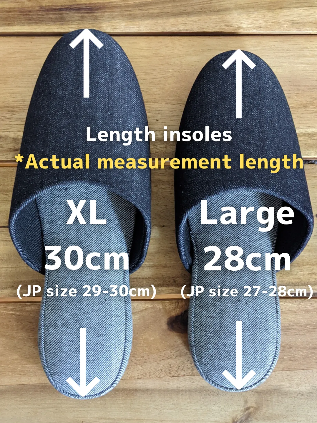 Denim Hiroshima Slippers Simple 4 size [Small / Medium / Large / XL]