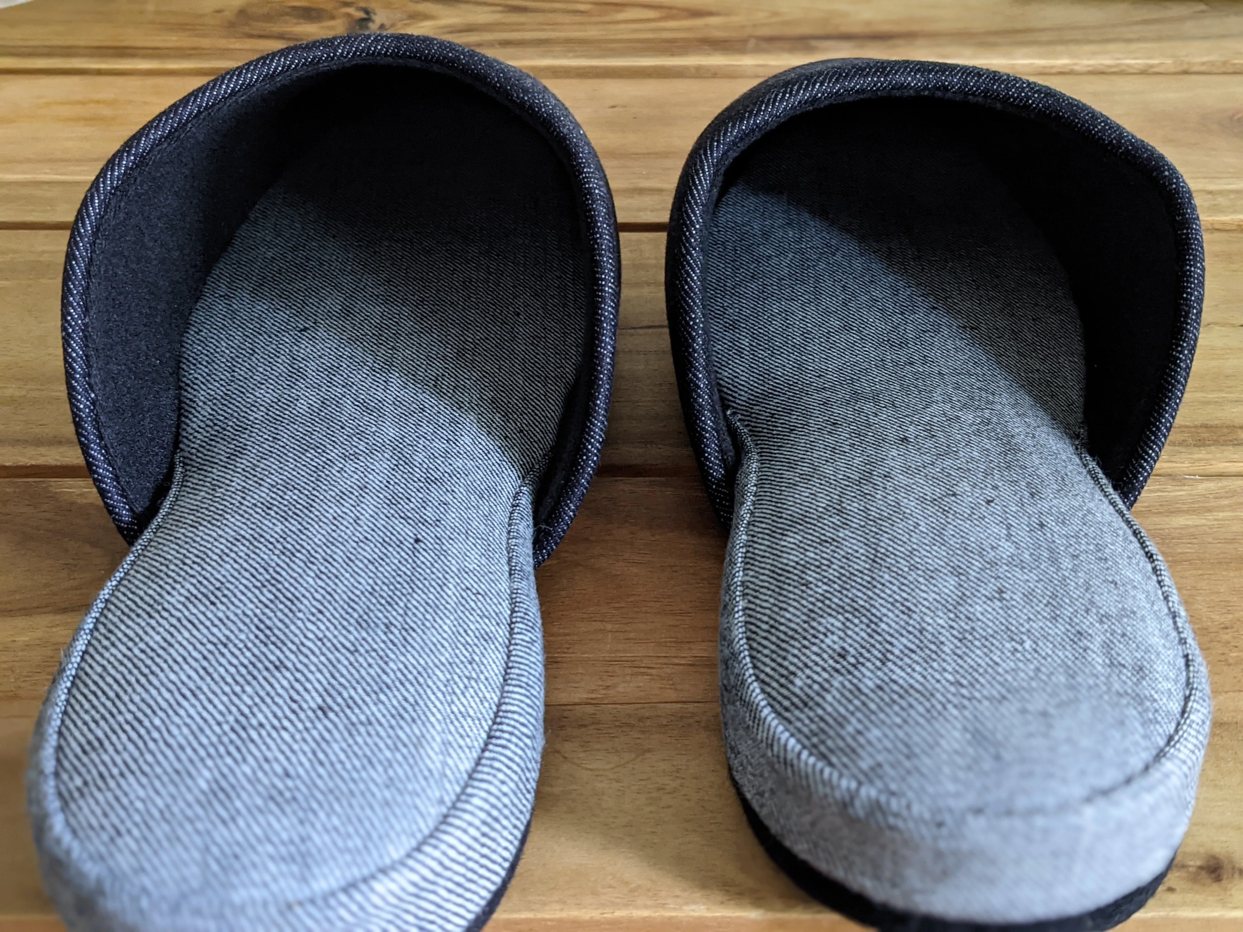 Denim Hiroshima Slippers Simple 4 size [Small / Medium / Large / XL]