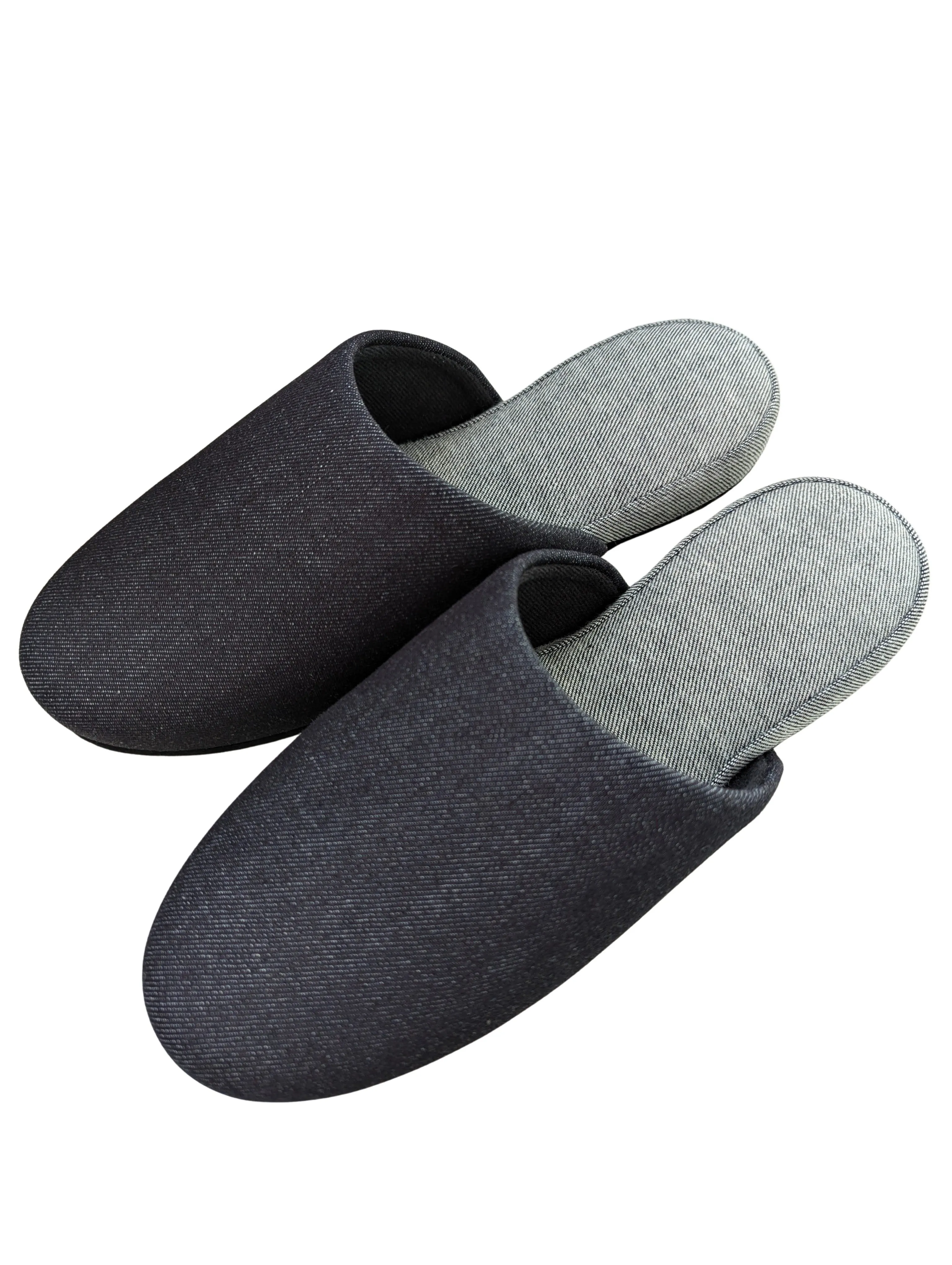 Denim Hiroshima Slippers Simple 4 size [Small / Medium / Large / XL]