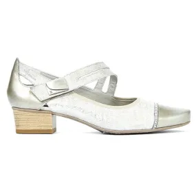 Dorking Triana 7760 Heel White Metalic (Women's)