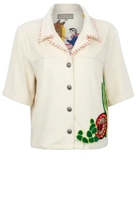 Double D Ranch Wild West Shirt Jacket