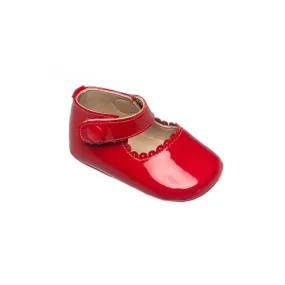 Elephantito Baby Mary Jane - Red Patent Leather