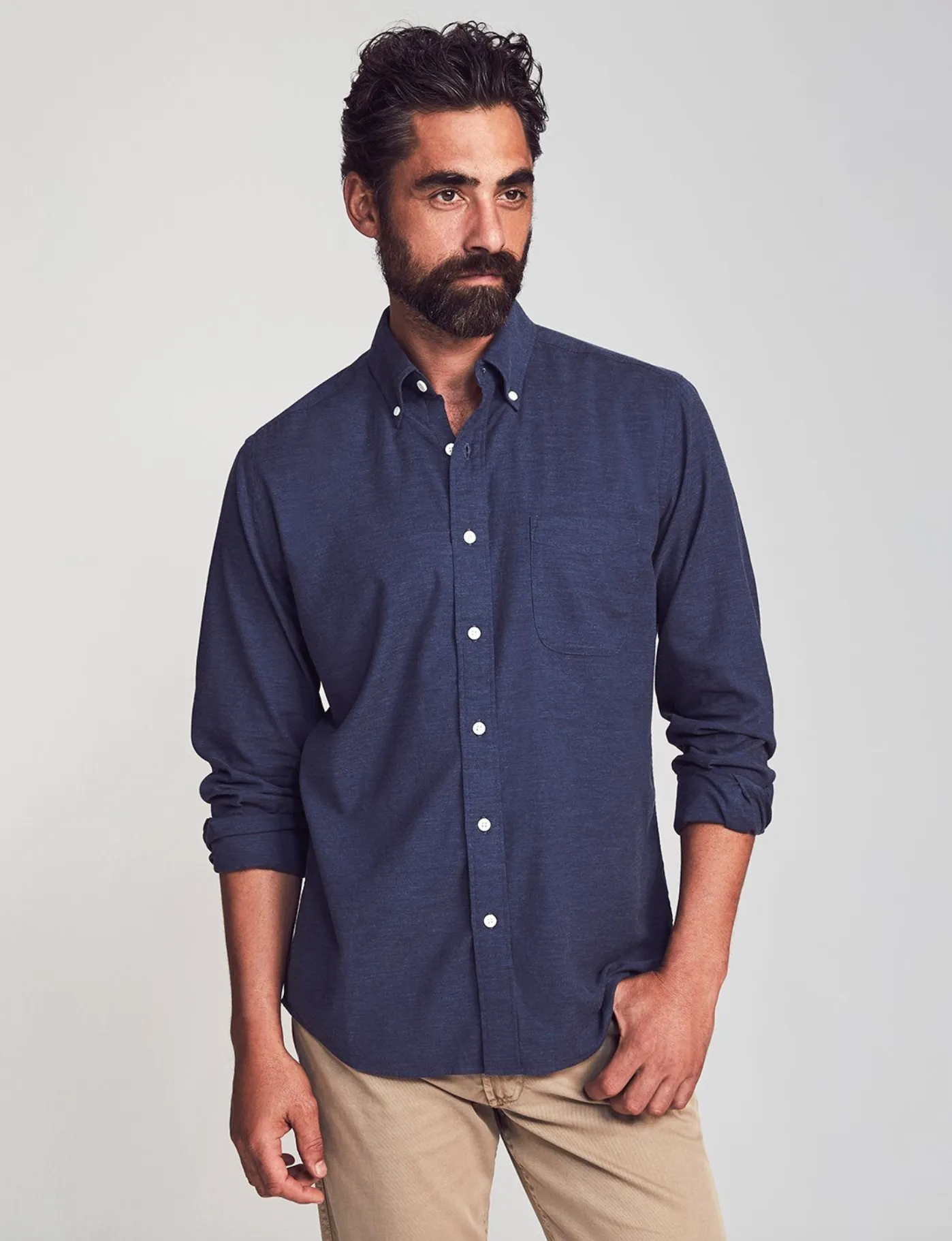 Faherty | Stretch Oxford Shirt