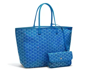 GOYARD SAINT LOUIS TOTE PM SKY BLUE