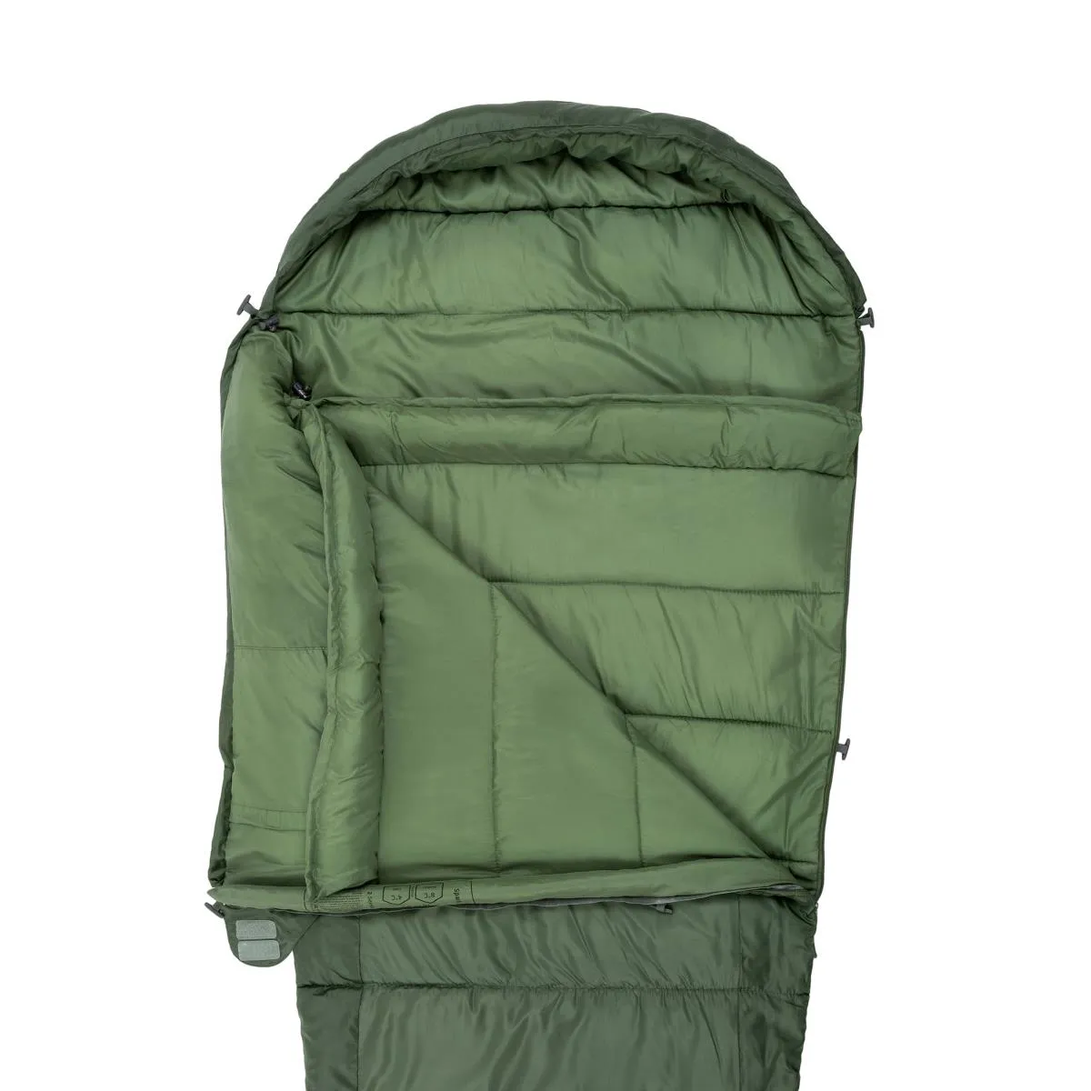 Highlander Phoenix Spark 150 Mummy Sleeping Bag Olive Green