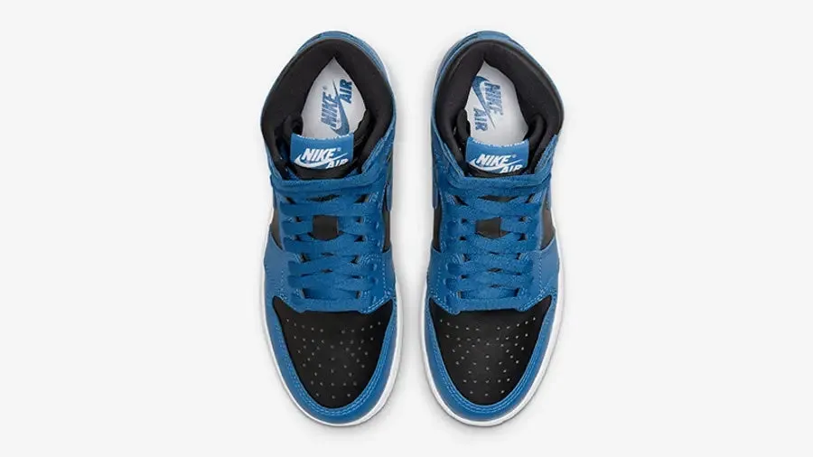 JORDAN 1 HIGH DARK MARINA BLUE (GS)