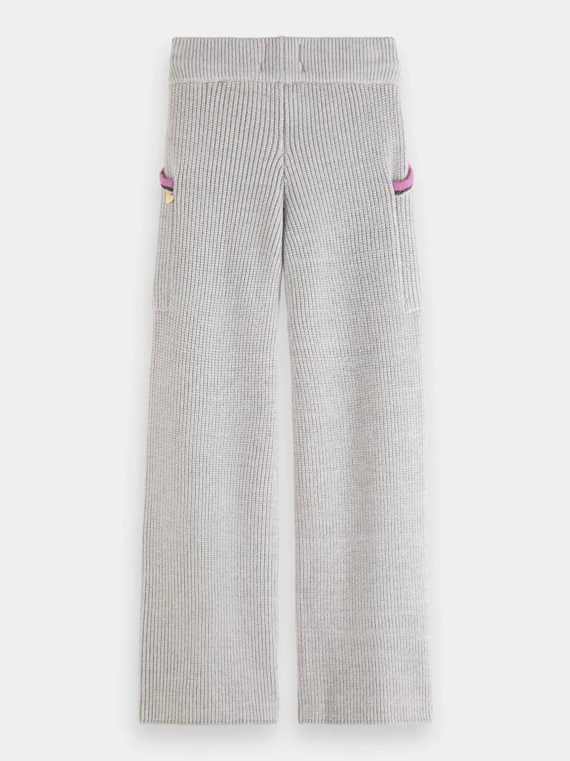 Kids - Wide-leg knitted sweatpants