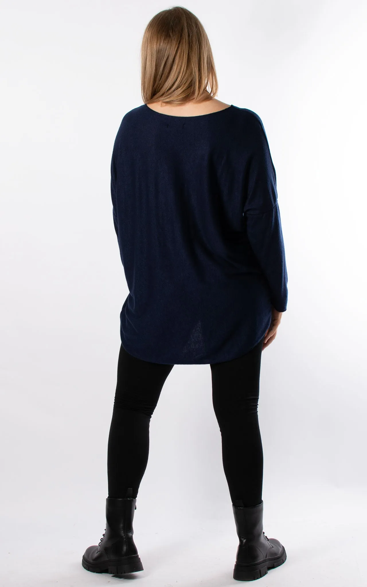 Lola Soft Knit | Navy