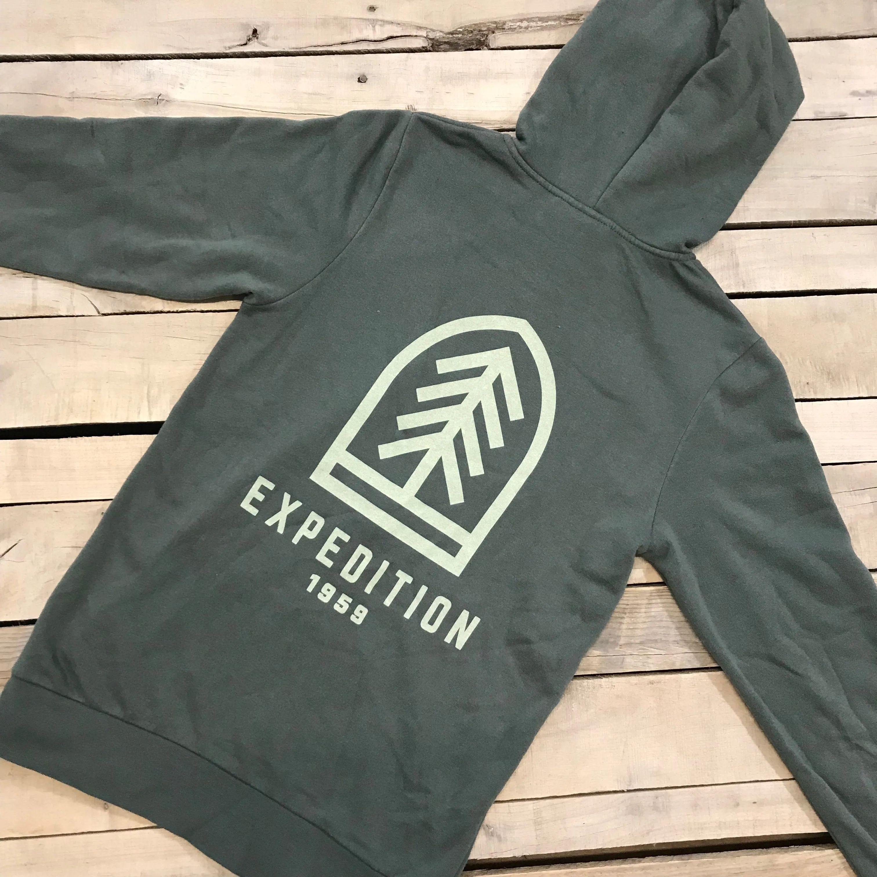 Men's Lone Tree Zip-Up  Hoodie