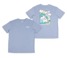 Moomintroll's Adventure T-Shirt Unisex - Blue