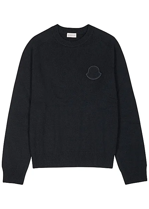 Navy cashmere jumper