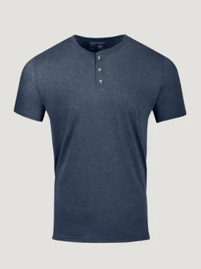 Navy Short Sleeve Henley