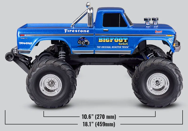 NEW Traxxas BIGFOOT 1:10 Scale 2WD BRUSHLESS R/C Monster Truck