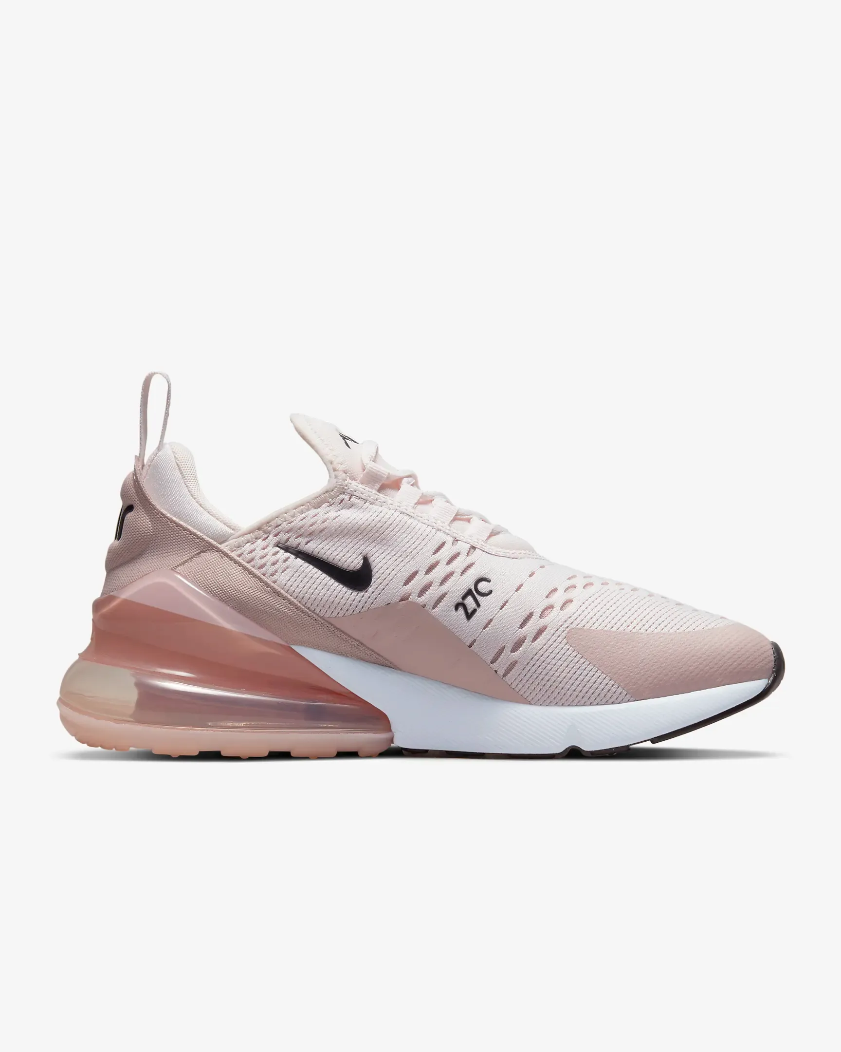 Nike Women's Air Max 270 Shoes - Light Soft Pink / Pink Oxford / Desert Berry / Black