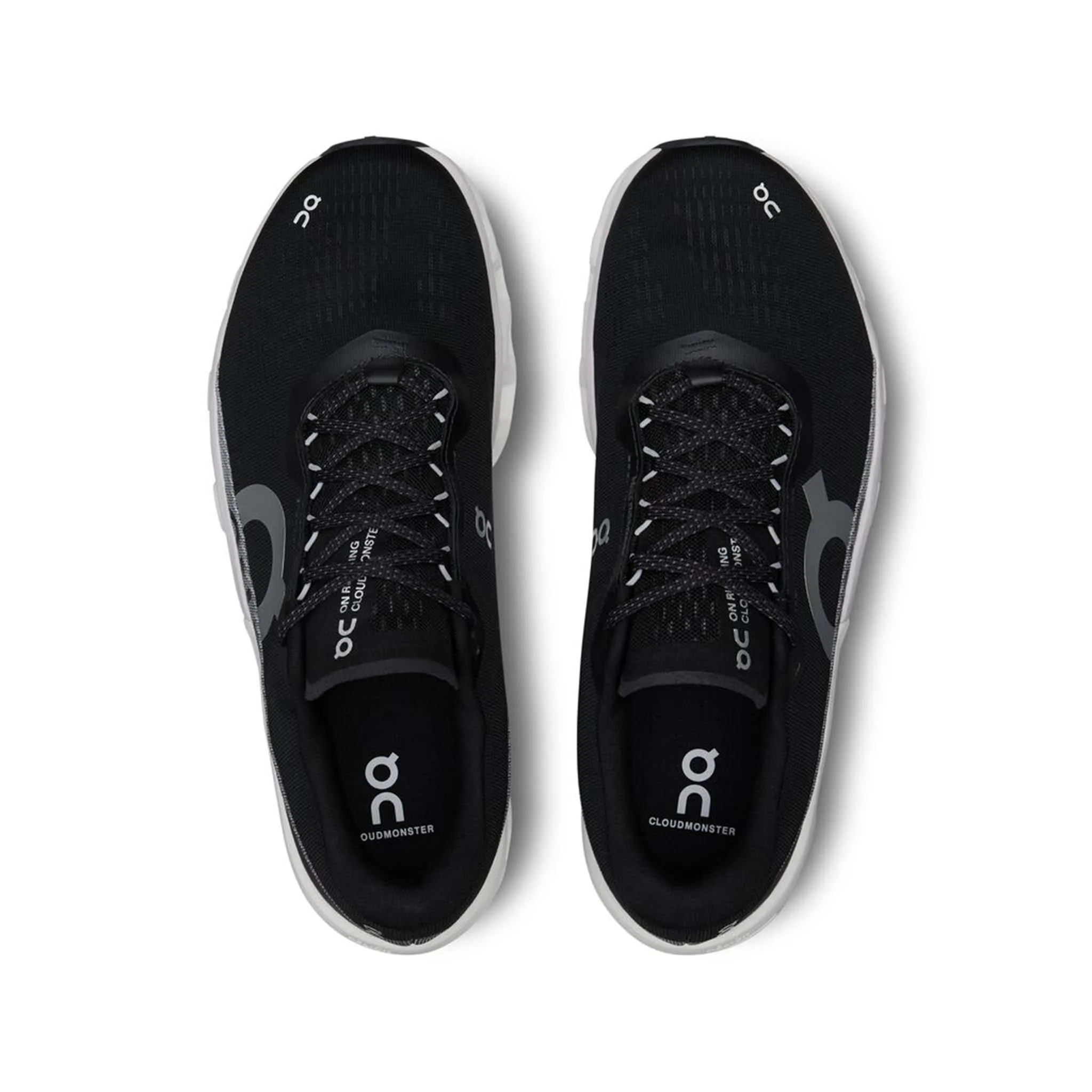 On | Men's Cloudmonster 2 Running Shoes - Black/Frost