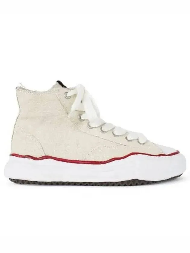 Peterson OG Sole Canvas High Top Sneakers Ivory