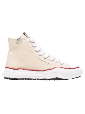 Peterson OG Sole Canvas High Top Sneakers Ivory