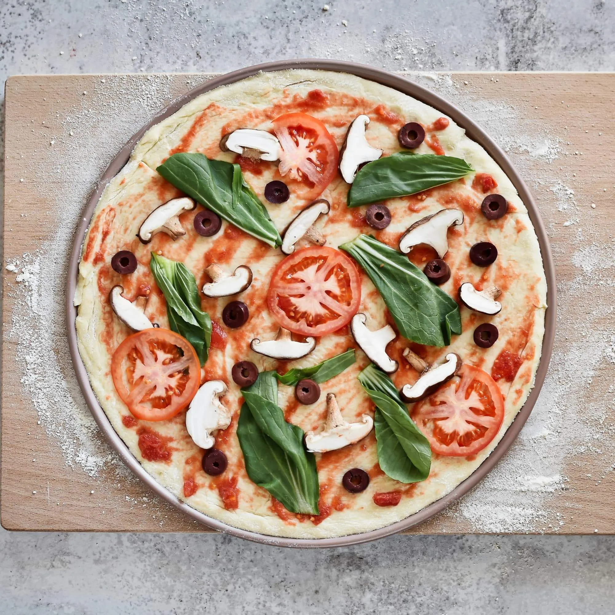 Rose Gold Pizza Tray