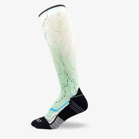 Topography Compression Socks (Knee-High)