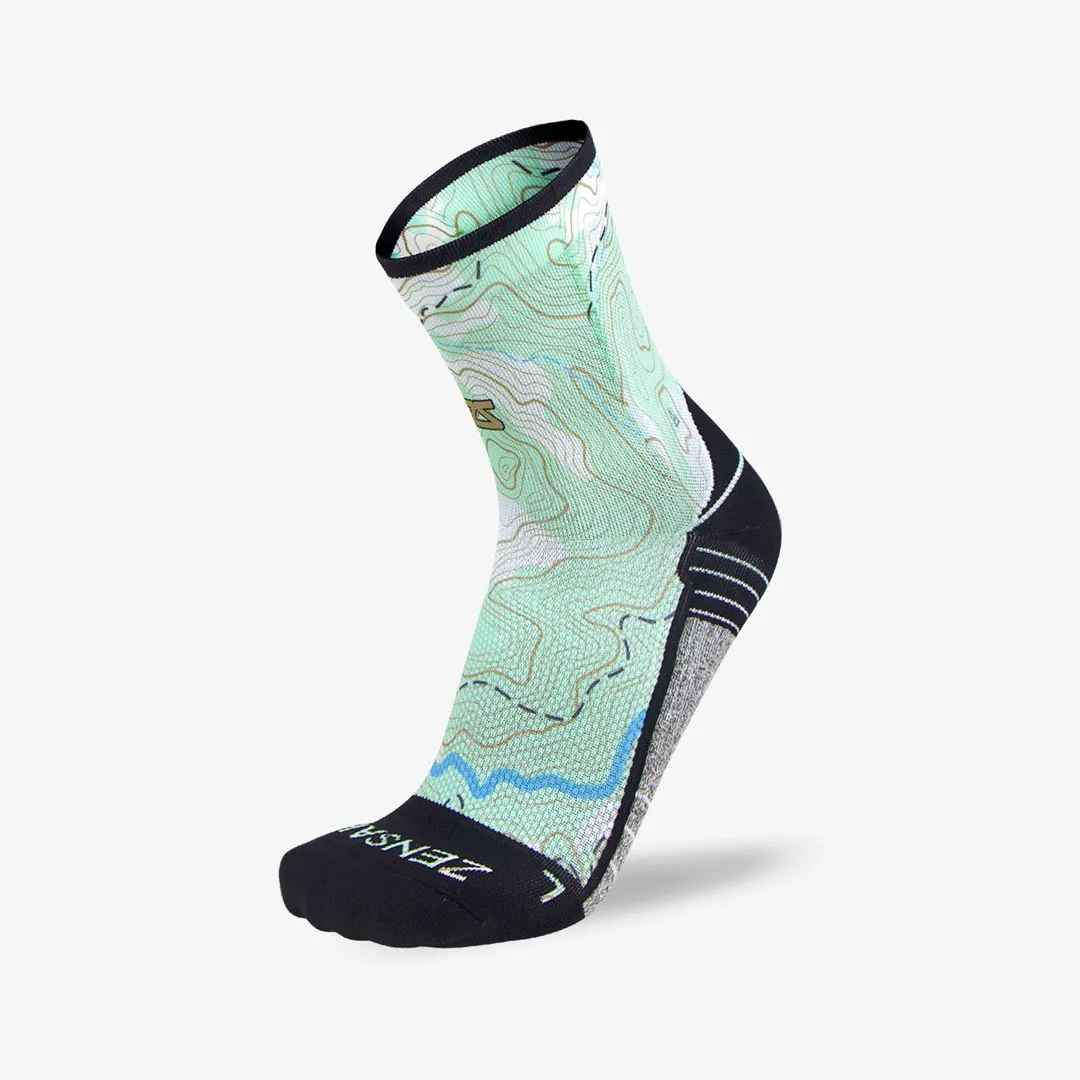 Topography Socks (Mini Crew)