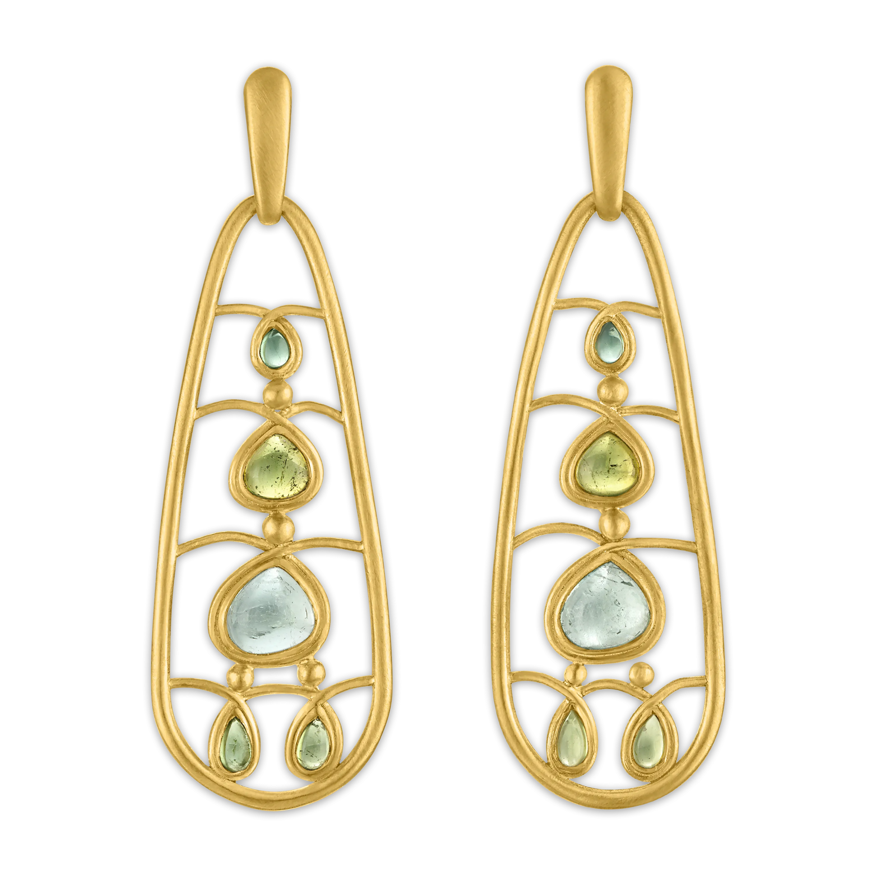 Tourmaline Vitta Drop Earrings