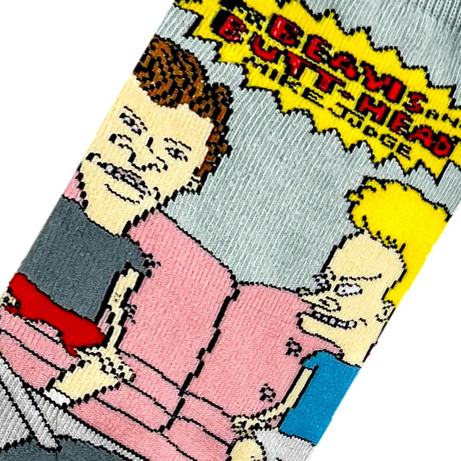 Unisex Beavis and Butt-Head Couch Socks