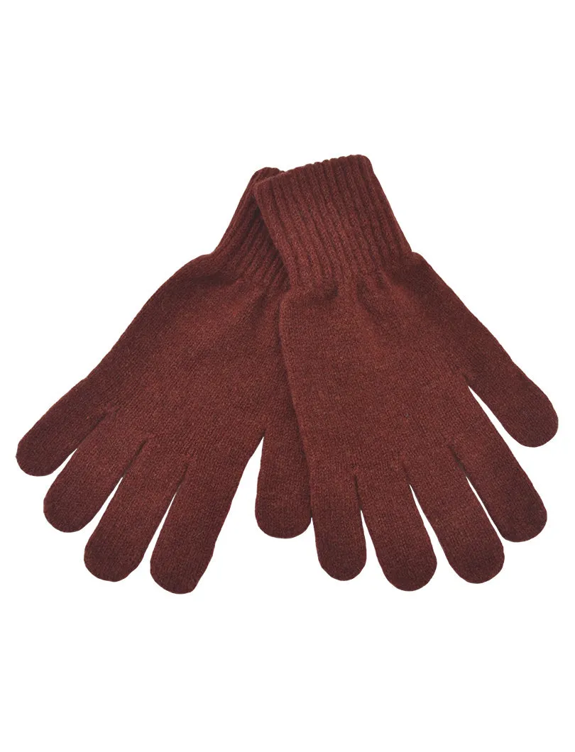 Womens Scottish Lambswool Classic Gloves