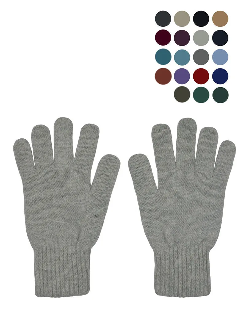 Womens Scottish Lambswool Classic Gloves